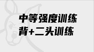 小萝卜四分化高阶课程第十三课：【中等强度】 背+二头训练实操