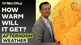 24/06/24 – Remaining dry and bright for most – Afternoon Weather Forecast UK –Met Office Weather