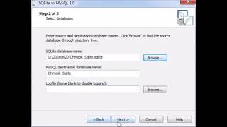 How to migrate SQLite to MySQL