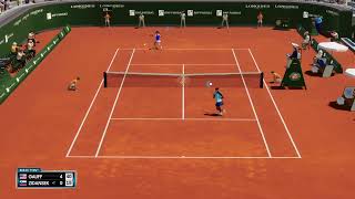 C. Gauff vs T. Zidanšek [RG 24]| Round 2 | AO Tennis 2 Gameplay #aotennis2 #AO2