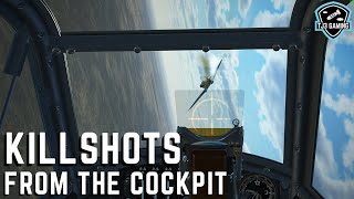 Kill Shots From the Cockpit! First Person Highlights: Historic World War II Flight Sim IL2 Sturmovik