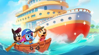 A "Luxury Cruise" Travel | Educational Videos | Kids Cartoons | Sheriff Labrador