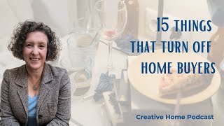 Fifteen things that turn off home buyers