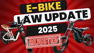 E-BIKE LAW UPDATE 2025 // UK