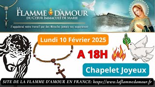 ❤️‍🔥Chapelet Joyeux🔥Lundi 10 Fév.🔥Prière pour les âmes du purgatoire🔥Flamme d'Amour