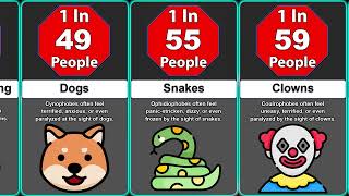 Probability Comparison: Phobias and Fears 👻😱