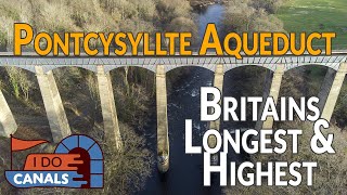 Narrowboat over Pontcysyllte Aqueduct a Stream on High Ep 22.