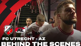 FC Utrecht - AZ 👀 | BEHIND THE SCENES