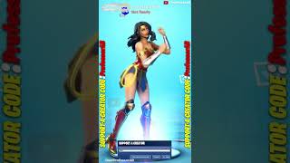 Fortnite Paws & Claws Tiktok Emote With Wonder Woman Skin Thicc
