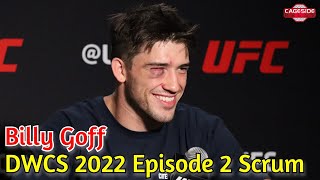 DWCS: Billy Goff Reflects On Epic 2022, Wanted A Quick Turnaround