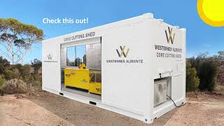 Westernex Core Cutting Facility Container