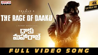 The Rage of Daaku Full Video Song | Daaku Maharaaj | Nandamuri Balakrishna |Bobby Kolli | Thaman S