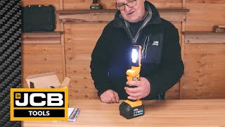 Unboxing This JCB 18V Cordless Inspection Lamp | 21-18IL-B