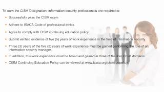 Introduction to CISM | CISM Exam Syllabus