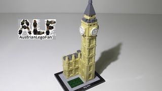 Lego Architecture 21013 Big Ben Speed Build
