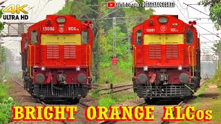 BRIGHT ORANGE ALCos !! DIESEL LOCO SHED, GUNTAKAL | Indian Railways