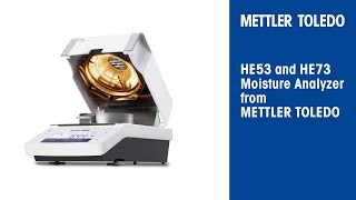 HE53 and HE73 Moisture Analyzer from METTLER TOLEDO