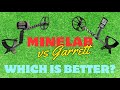 Which is the best metal detector?  Minelab vs Garrett