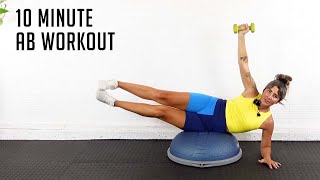 BOSU® Stable Core | 10 min Ab Workout with Trainer Kaitlin
