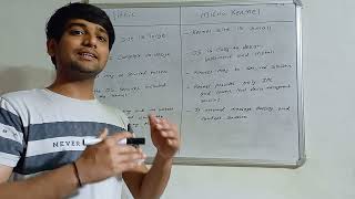 Comparison Between Monolithic and Micro Kernel | In Hindi | OS
