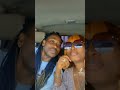 mobinpe makes her husband Lateef Adedimeji kiss her in car