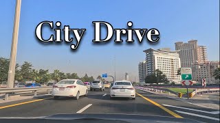 Dubai drive | Dubai new bridge On Sheikh Rashid Rd | drive to bur dubai