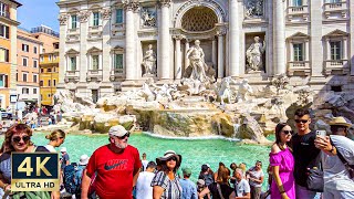 Rome Italy 🇮🇹 4K Walking Tour Summer 2023