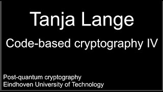 Code-based cryptography IV - Goppa codes: minimum distance and decoding