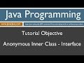 Learn Java Programming - Anonymous Inner Class Implementing an Interface Tutorial