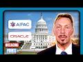 Larry Ellison, AIPAC JAMMING Data Center LOBBYIST Into Congress