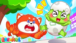 La Aventura del Huevo 🥚 Dibujos Animados Educativos Para Niños || Lucky Zee Zee en Español