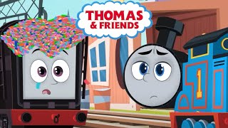 Too Much CONFETTI! | Thomas & Friends: All Engines Go! | +60 Minutes Kids Cartoons