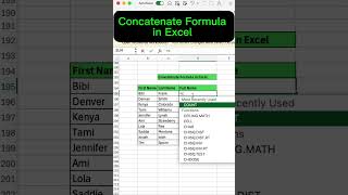 Why CONCATENATE in Excel is a Game Changer