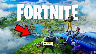 Why is Fortnite Servers Down? (How to Fix Fortnite Servers Not Responding)