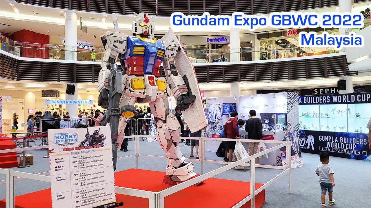 GBWC Gundam Expo 2022 Malaysia - YouTube