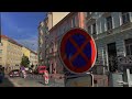 prague streets 4k walk from vinohrady to Žižkov district 🇨🇿 czech republic hdr asmr