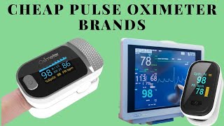 Top 5 Cheap best pulse oximeter brands Under $14 you buy now