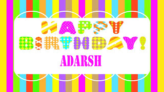 Adarsh Birthday Wishes - Happy Birthday ADARSH