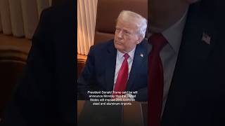 VOA60 America - President Trump repeats pledge to take Gaza