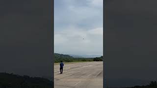 crash plane 苗栗經國飛場！Freewing T-33 80mm導風扇摔飛機！#shorts