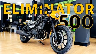 Nova Kawasaki ELIMINATOR 500 SE 2025 em Detalhes e Preço na Concessionária!