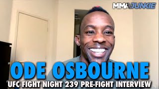 Ode Osbourne Enters Bout vs. Jafel Filho with 'Nothing to Lose' Mentality | UFC Fight Night 239