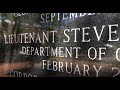 DOC Pay Tribute to Lt. Steven R. Floyd and all those in law enforcement during Police Week 2020