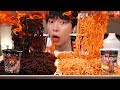 sub)🌶🔥🌶DAEBAK GHOST PEPPER NOODLES vs  FIRE NOODLES CHALLENGE | EATING SHOW,MUKBANG[SIO ASMR]