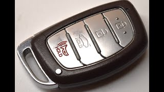 HYUNDAI Key Fob Battery Replacement DIY - Sonata, Elantra, Accent, Santa Fe, Tuscon