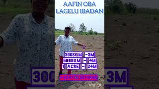 Dry Land with C of O in Ibadan Aafin OBA Lagelu Ibadan