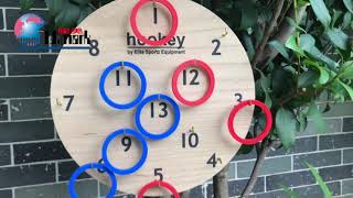 🔥🔥🔥 Hookey Game Set Board Hanging Ring Toss Game Set