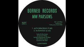 PREMIERE: MW Parsons - Altvornorge [Borneo Records]