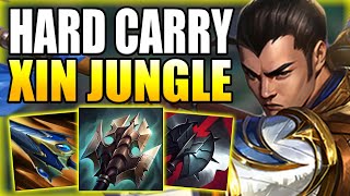 THIS IS HOW XIN ZHAO JUNGLE CAN HARD CARRY SOLO Q GAMES EASILY! - Gameplay Guide League of Legends