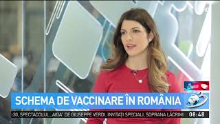 Sfat de sănătate. Totul despre schema de vaccinare în România